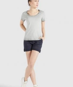 Khujo PERGOLA - Camiseta Básica - Grau, Mujer 7 Khujo PERGOLA - Camiseta Básica - Grau, Mujer -Ofertas KHUJO Tienda fc0491f3bec4431296249700ae858b39