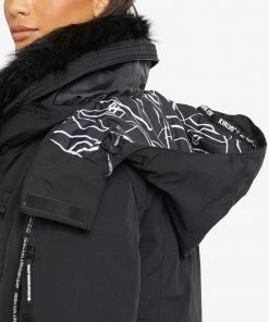 Khujo LIZIE - Abrigo De Invierno - Black, Mujer -Ofertas KHUJO Tienda fcae87c260304a089d70a4d558070876