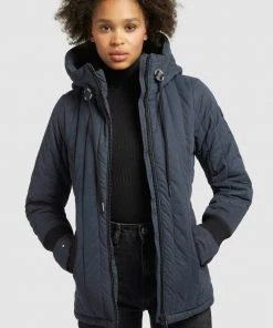 Khujo TWEETY PRIME5 PEACHED - Chaqueta De Entretiempo - Dunkelblau, Mujer -Ofertas KHUJO Tienda fcd83602e37a466cb5e3f69422ae5437