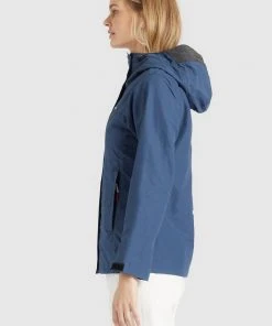 Khujo LUIZA - Chaqueta Fina - Blue, Mujer -Ofertas KHUJO Tienda fd5056946ec04cf9bbe53edc4e1b2752