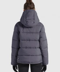 Khujo GERDA MATT - Chaqueta De Invierno - Grau, Mujer -Ofertas KHUJO Tienda fe17aec2472f45fbab65ea51bc42994e