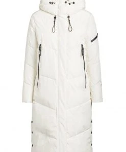 Khujo SONJE3 - Abrigo De Invierno - Naturweiß, Mujer -Ofertas KHUJO Tienda fe327b025c9c4828b78cddc6c93eae7f