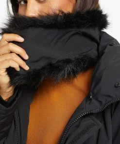 Khujo LIZIE - Abrigo De Invierno - Black, Mujer -Ofertas KHUJO Tienda fe548c3a4ae14300a6356f527709b49e