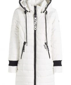 Khujo SHINE2 STRUCTURED - Abrigo De Invierno - Naturweiß, Mujer -Ofertas KHUJO Tienda fe8dd8e9981044e3bb11801fa8264b5f