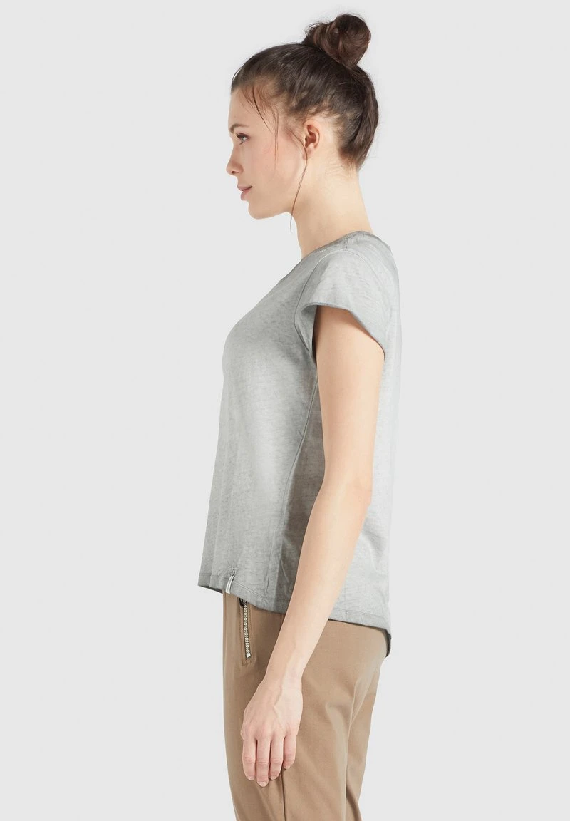 Khujo MATAMA - Camiseta Estampada - Grau, Mujer 5 Khujo MATAMA - Camiseta Estampada - Grau, Mujer - Imagen 5