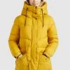 Khujo SELANIE - Chaqueta De Invierno - Gelb, Mujer