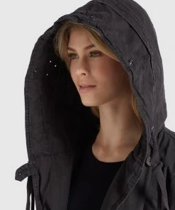 Khujo ZARIA - Parka - Black, Mujer -Ofertas KHUJO Tienda feffa70a929c4abea744015f85110be0