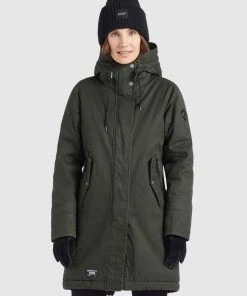Khujo MANTEL XENIA - Abrigo De Invierno - Dunkelgrün, Mujer 5 Khujo MANTEL XENIA - Abrigo De Invierno - Dunkelgrün, Mujer -Ofertas KHUJO Tienda ff67ed6408414aebbef73510813adff1